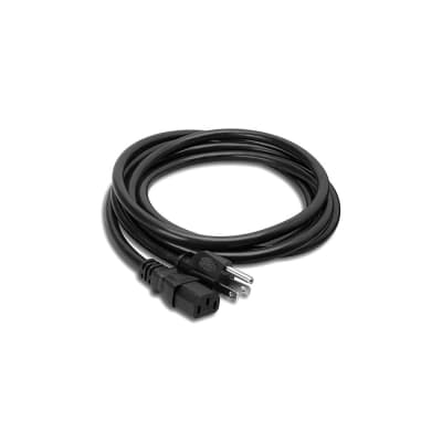 Hosa PWC-415 Black 14 Gauge Electrical Extension Cable with IEC Female Connector image 2