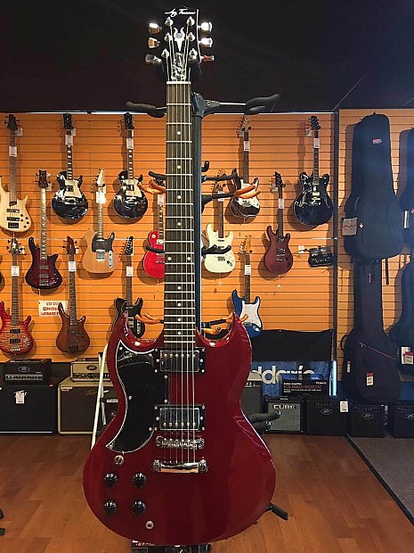 Left handed sg style clearance guitar