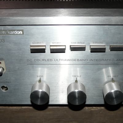 Harman Kardon HK 6250 Integrated Amplifier Black | Reverb