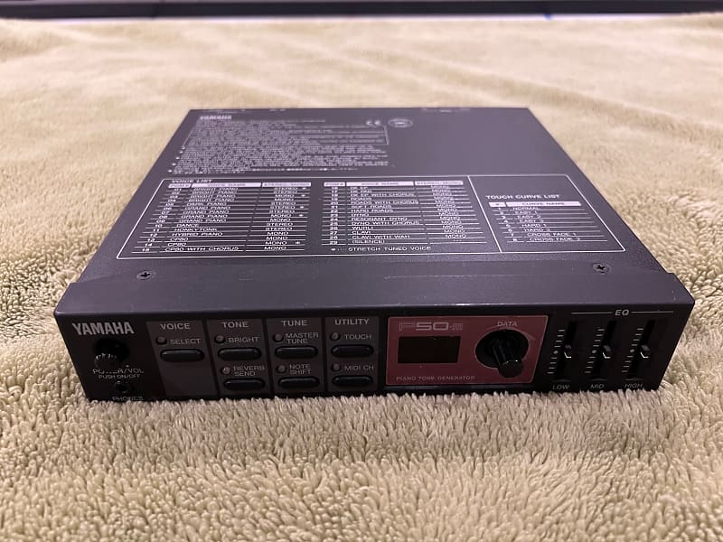 Yamaha P50M piano module Reverb