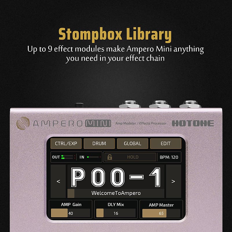 Hotone Ampero Mini | Reverb Hotone Ampero Mini | Reverb