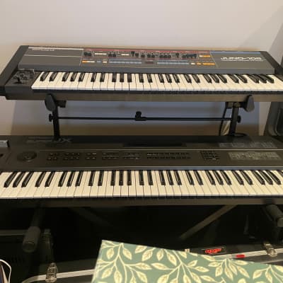 Roland Super JX-10 76-Key Polyphonic Synthesizer 1986 - 1990 - Black
