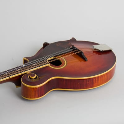 Gibson  F-4 Carved Top Mandolin (1914), ser. #24132, brown tolex hard shell case. image 7