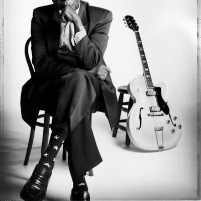 2018 Epiphone John Lee Hooker 100th Anniversary Zephyr Natural Semi-Hollow Blues Guitar R1JLH image 25