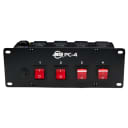 ADJ American DJ PC-4 4-Channel Lighted Power Switch w/ 15 Amp Circuit Breaker