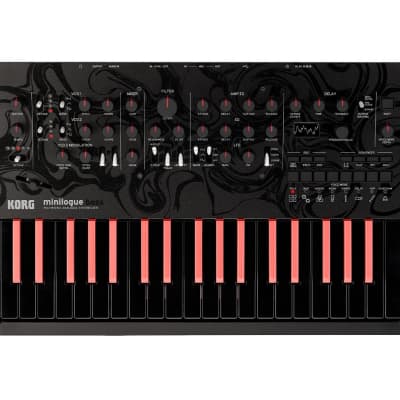 Korg Minilogue Bass Polyphonic Analog Keyboard Synthesizer [DEMO]