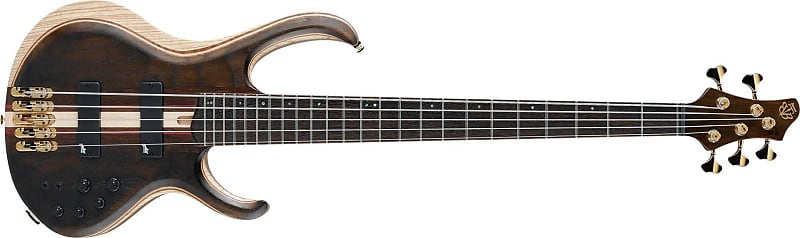 Ibanez BTB1805-NTL BTB Premium Series 5-String Electric Bass Natural Low Gloss image 1