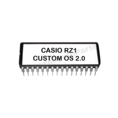 Casio RZ-1 - Custom Firmware 2.00 Update Upgrade Eprom Drummachine Sampler RZ1