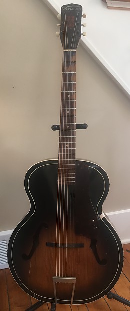 1954 Harmony Archtone H1215 Archtop Acoustic Guitar | Reverb