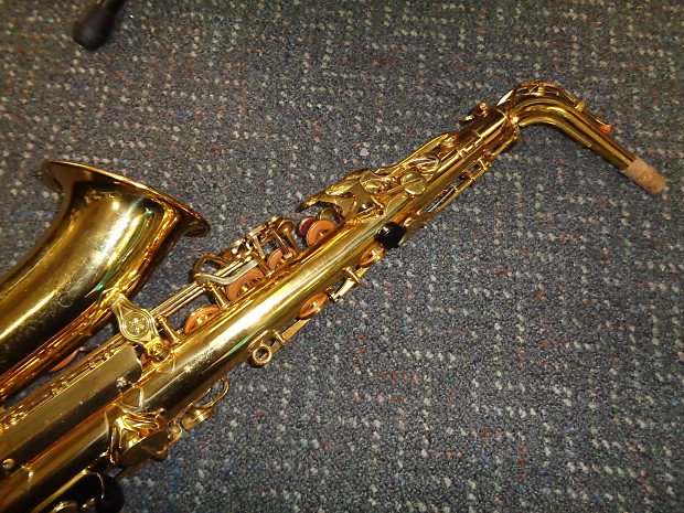 Yamaha Advantage AS 1 alto saxophone with mouthpiece hardshell case Recently Serviced
