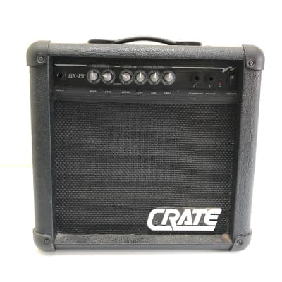 Crate GX-15 2-Channel 12-Watt 1x8" Guitar Practice Amp