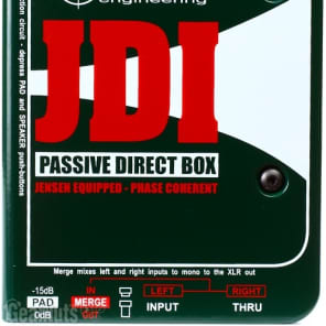 Radial JDI Jensen-equipped 1-channel Passive Instrument Direct Box image 8