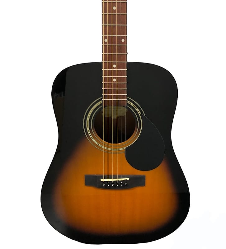 Samick Guitar - Acoustic SMS100VS Arch Black image 1