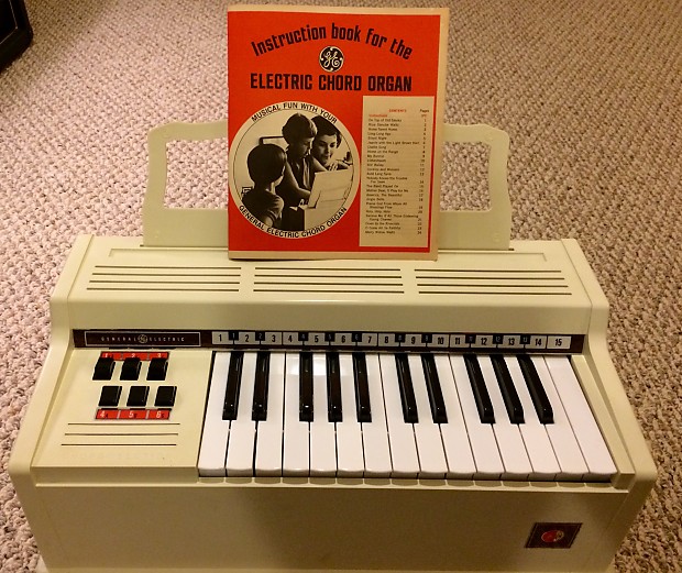 General electric deals chord organ