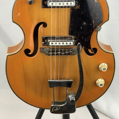Norma Violin Guitar 1960s - Sunburst image 2