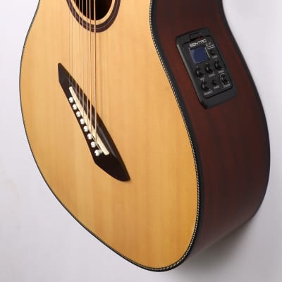 Agile Renaissance  Left Handed 8 String Fan Fret Acoustic Guitar 82730 RN EQ NA image 6
