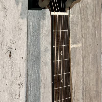 Luna Art Vintage Parlor Solid Top Acoustic-electric Guitar - Distressed Vintage Brownburst image 7