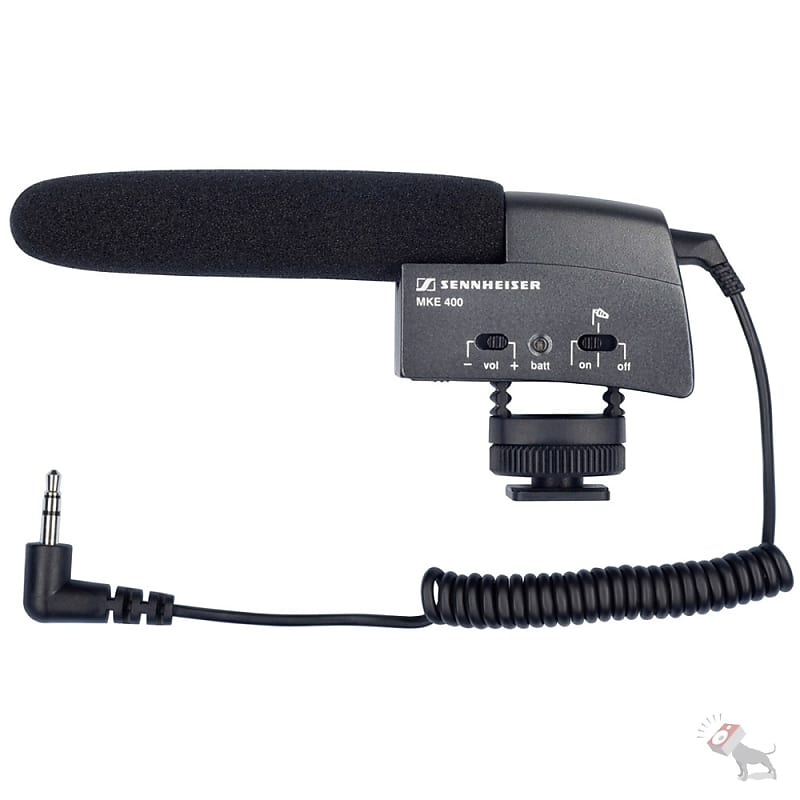 Sennheiser MKE 400 Shotgun DSLR Camera Microphone image 1