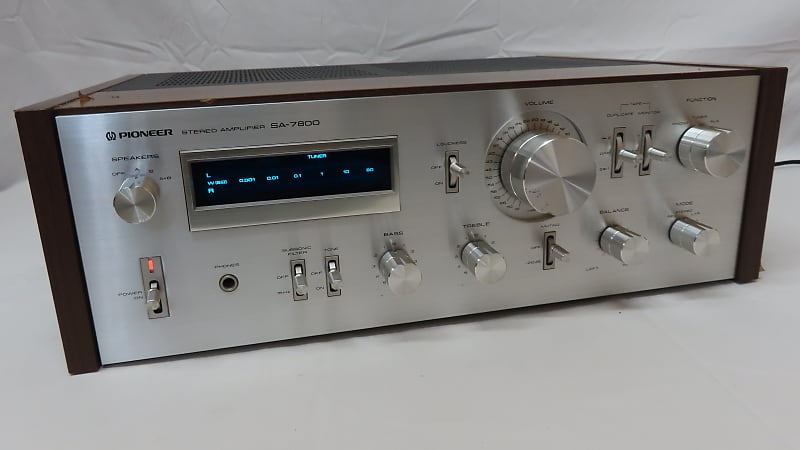 Vintage Pioneer SA-7800 Stereo Integrated Amplifier - Amp w