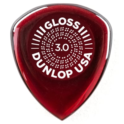Dunlop 550R300 Flow Gloss Guitar Pick, 3.0mm, 12-Pack image 2