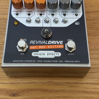 Reverb.com listing, price, conditions, and images for origin-effects-revivaldrive-hot-rod