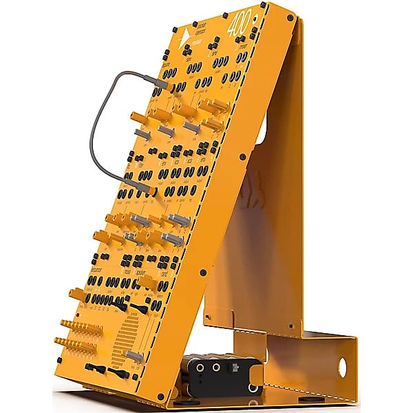 teenage engineering  POM-400 pocket operator modular Analog Synth 2024 - yellow-ish / orange image 1