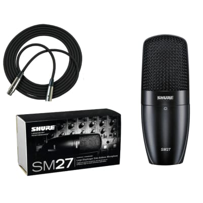 SM27 - Professional Large Diaphragm Condenser Microphone - Shure USA