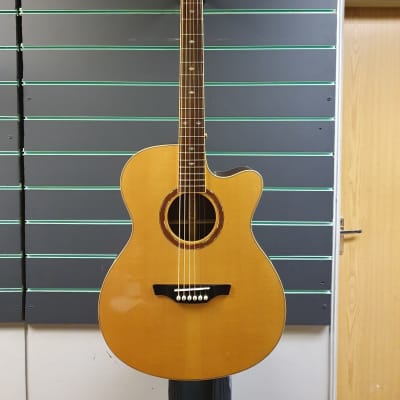 Ashbury A160e Natural Electro Acoustic Guitar image 1