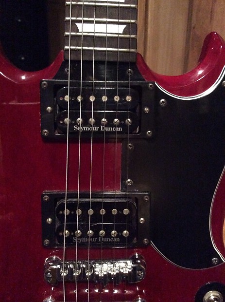 Korean Epiphone SG with Seymour Duncan pickups | Reverb