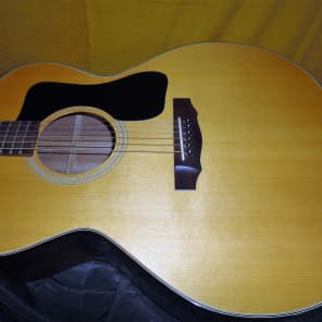 Rare 1978-80 Takamine F-345 Jumbo Acoustic Guitar & Gig Bag in Great Condition image 3