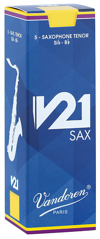 Vandoren Reeds Tenor Saxophone 3.5 V21 (5 BOX) SR8235 image 1