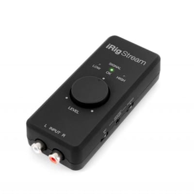 IK Multimedia iRig Stream stereo audio interface for iPhone-iPad and Android image 5