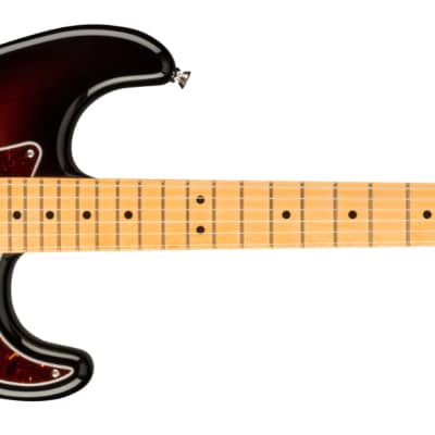 Fender American Professional II Stratocaster HSS Maple Fingerboard, 3-Color Sunburst image 2