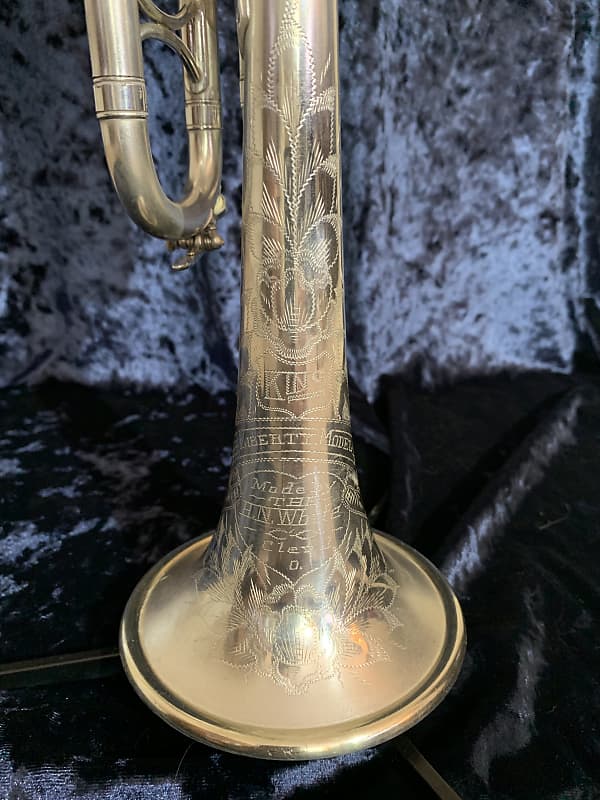 Vintage 1927 HN White King Liberty Bb/A Trumpet