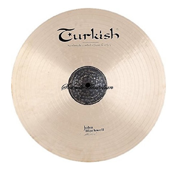Turkish Cymbals 18" Signature Series John Blackwell Crash Thin JB-CT18 image 1