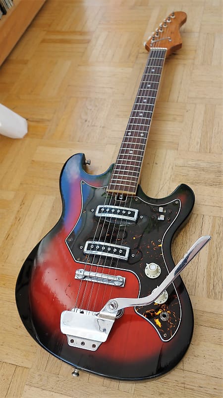 TEISCO R-2 1960-70年代初期 TEISCO R-2 エレキギター 1960-70年代初期 99％フルオリジナル