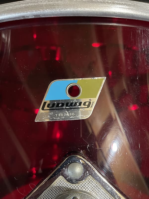 ludwig vistalite red