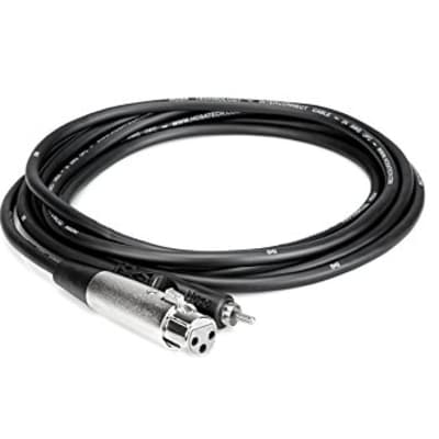 Hosa - XRF-105 - XLR Female to RCA Male Audio Interconnect Cable - 5 ft. image 2