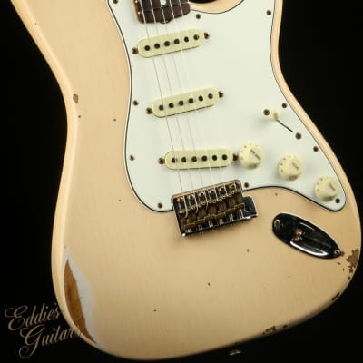 Fender Custom Shop LTD 1964 Stratocaster Relic - Super Faded Aged Shell Pink (Brand New) image 6
