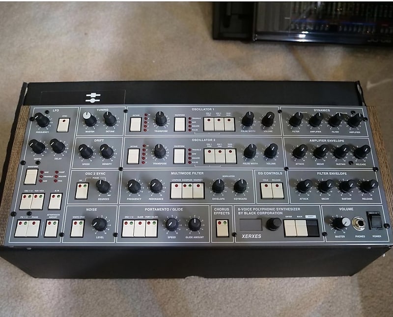 Black Corporation  Xerxes 8-Voice Polyphonic Analog Synthesizer image 1