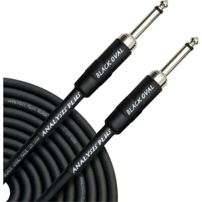 Analysis Plus 15' Pro Yellow Oval Instrument Cable | Reverb