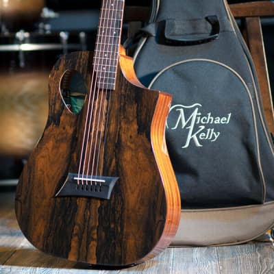 Michael Kelly MKJRSZIFXX Forte Port Jr Ziricote Top 6-String