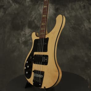1986 Rickenbacker 4003 Bass LEFT-HANDED Mapleglo LH BT Black Trim + Hardware image 6
