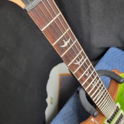 PRS SE Custom 24-08 Left-Handed Guitar - Eriza Verde image 5