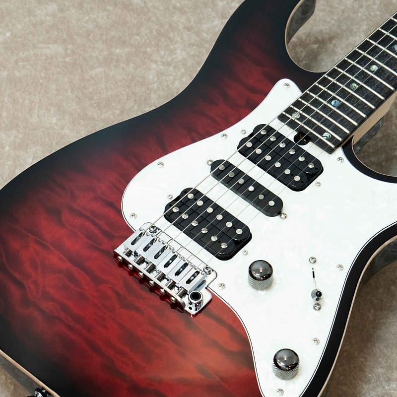T's Guitars DST-Classic-Pro 24 Quilt -Crimson Burst- 2021 [Made in Japan] image 1