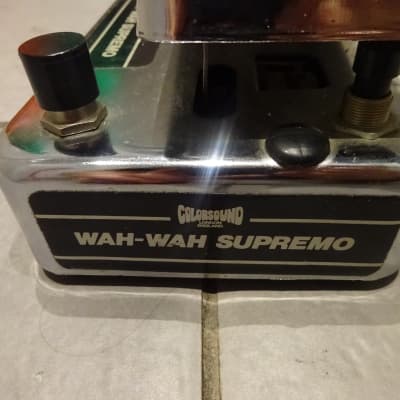 Chrome Colorsound Wah Wah Supremo for sale