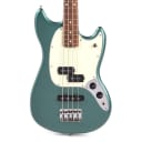 Fender Player Mustang Bass PJ Sherwood Green w/3-Ply Mint Pickguard (CME Exclusive)
