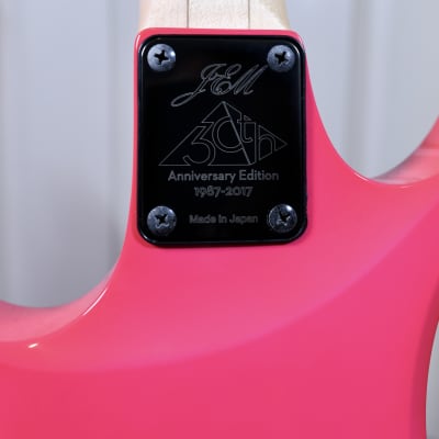 Ibanez JEM777-SK Limited Edition 30th Anniversary Steve Vai Signature 2017 - Shocking Pink image 11