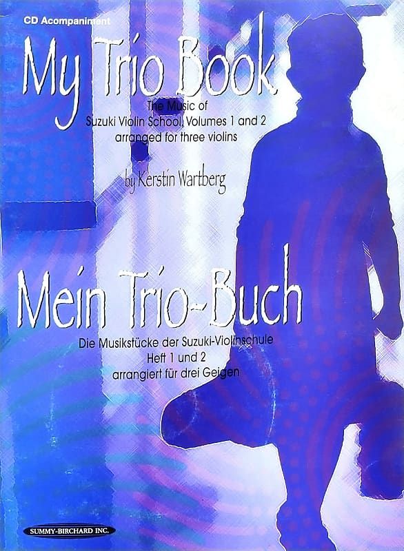 'My Trio Book' - CD Accompaniment - Mein Trio-Buch - for Three Violins image 1