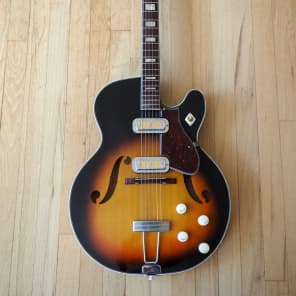 1960 Harmony Meteor H70 Vintage Electric Guitar Near Mint w